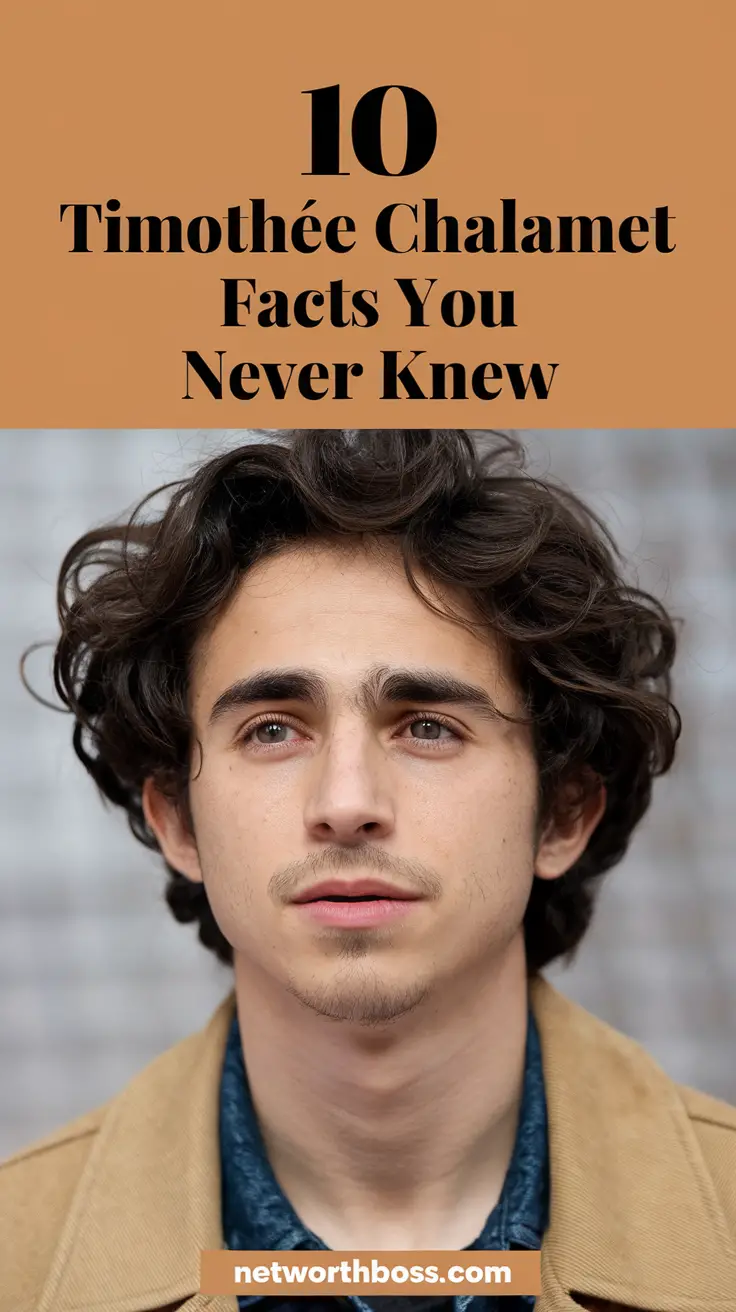 Timothée Chalamet Facts
